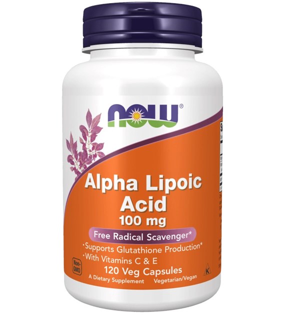 NOW FOODS Alpha Lipoic Acid 100 mg (120 kaps.)