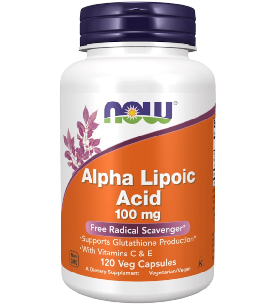 NOW FOODS Alpha Lipoic Acid 100 mg (120 kaps.)