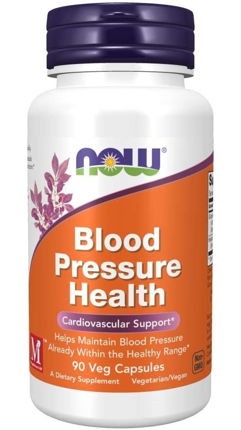 NOW FOODS Blood Pressure Health (90 kaps.)