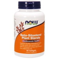NOW FOODS Beta-Sitosterol Plant Sterols - Sterole roślinne (90 kaps.)