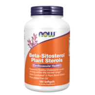 NOW FOODS Beta-Sitosterol Plant Sterols - Sterole roślinne (180 kaps.)