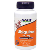 NOW FOODS Ubichinol - Koenzym Q10 100 mg (60 kaps.)
