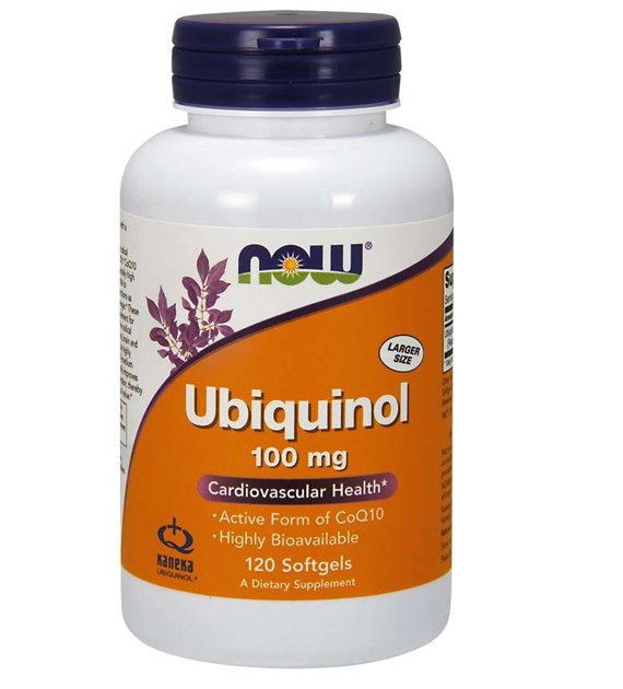 NOW FOODS Ubiquinol, 100 mg (120 sgels)