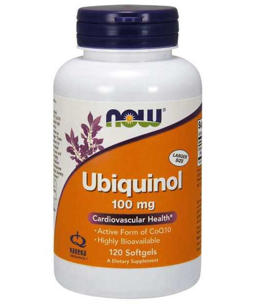 NOW FOODS Ubichinol - Koenzym Q10 100 mg (120 kaps.)