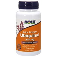 NOW FOODS Ubichinol - Koenzym Q10 200 mg (60 kaps.)