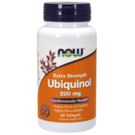 NOW FOODS Ubichinol - Koenzym Q10 200 mg (60 kaps.)