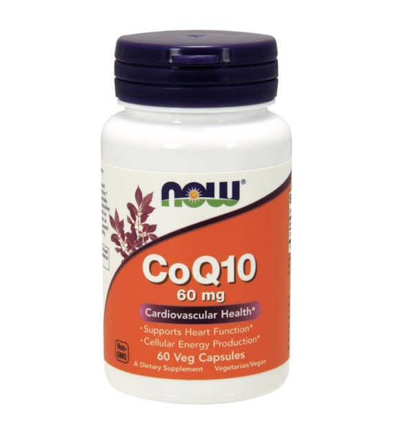 NOW FOODS Koenzym Q10 60 mg (60 kaps.)