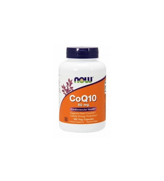 NOW FOODS Coq10, 60 mg (180 vcaps)
