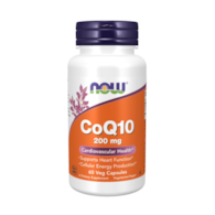 NOW FOODS Koenzym Q10 200 mg (60 kaps.)