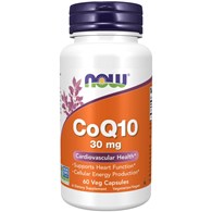 NOW FOODS Koenzym Q10 30 mg (60 kaps.)