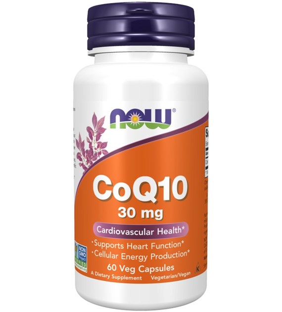 NOW FOODS CoQ10, 30 mg (60 vcaps)