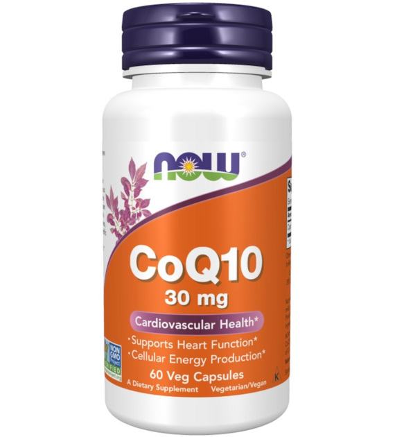 NOW FOODS Koenzym Q10 30 mg (60 kaps.)