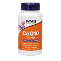 NOW FOODS Koenzym Q10 30 mg (120 kaps.)