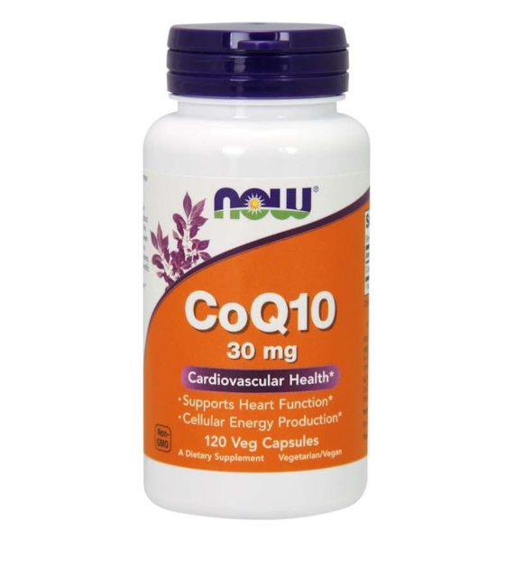 NOW FOODS Koenzym Q10 30 mg (120 kaps.)