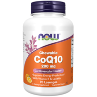 NOW FOODS Koenzym Q10 200 mg (90 tabl.)