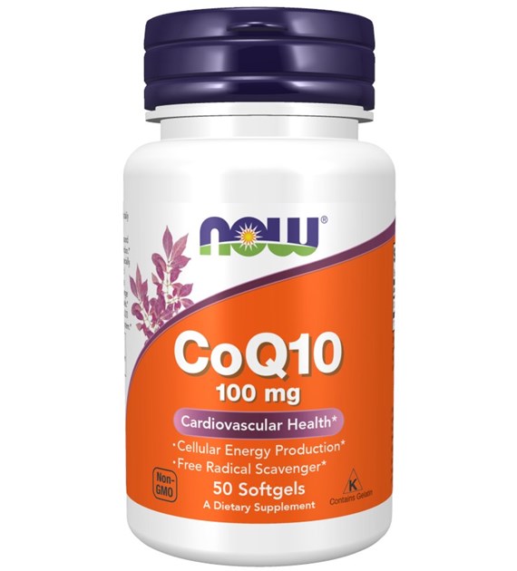 NOW FOODS CoQ10, 100 mg (50 sgels)