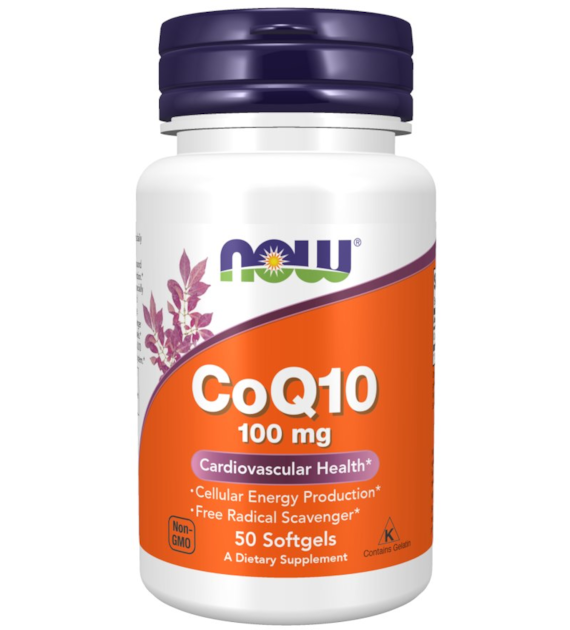 NOW FOODS Koenzym Q10 100 mg (50 kaps.)
