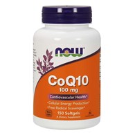 NOW FOODS Koenzym Q10 100 mg (150 kaps.)
