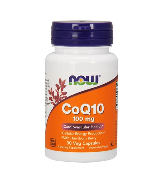 NOW FOODS Coq10, 100 mg (30 vcaps)
