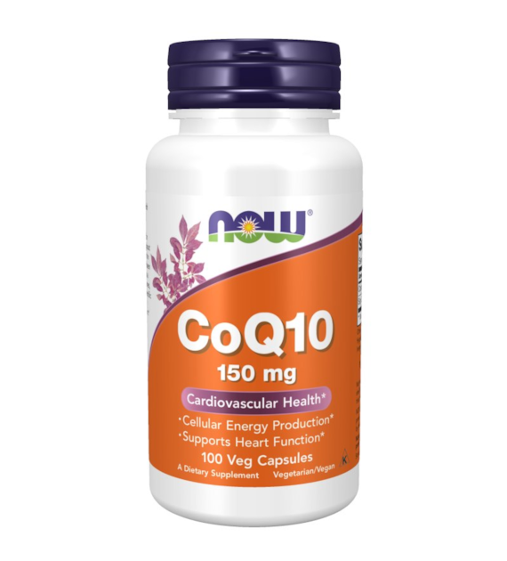 NOW FOODS Koenzym Q10 150 mg z lecytyną 70 mg (100 kaps.)