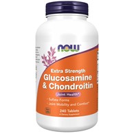NOW FOODS Extra Strength Glucosamine & Chondroitin (240 tabl.)