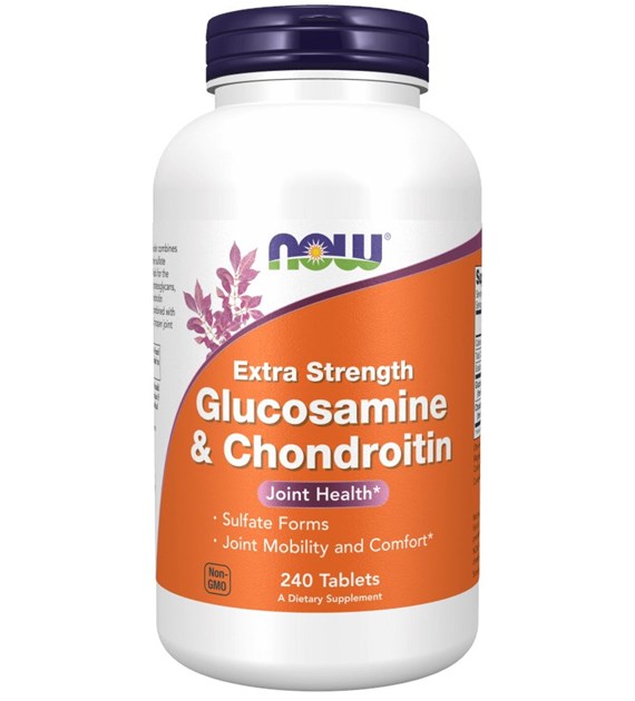 NOW FOODS Extra Strength Glucosamine & Chondroitin (240 tabs)