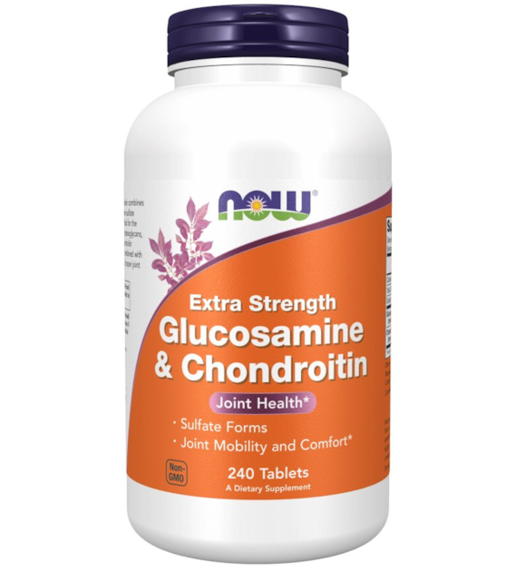 NOW FOODS Extra Strength Glucosamine & Chondroitin (240 tabl.)