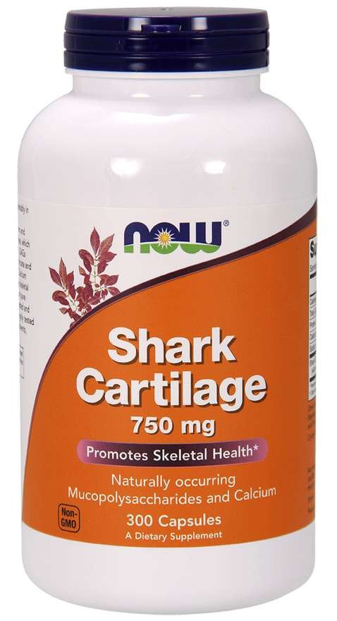 NOW FOODS Chrząstka rekina - Shark Cartilage (300 kaps.)