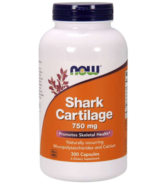 NOW FOODS Chrząstka rekina - Shark Cartilage (300 kaps.)