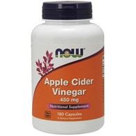 NOW FOODS Apple Cider Vinegar, 450 mg (180 caps)