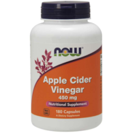 NOW FOODS Apple Cider Vinegar, 450 mg (180 caps)