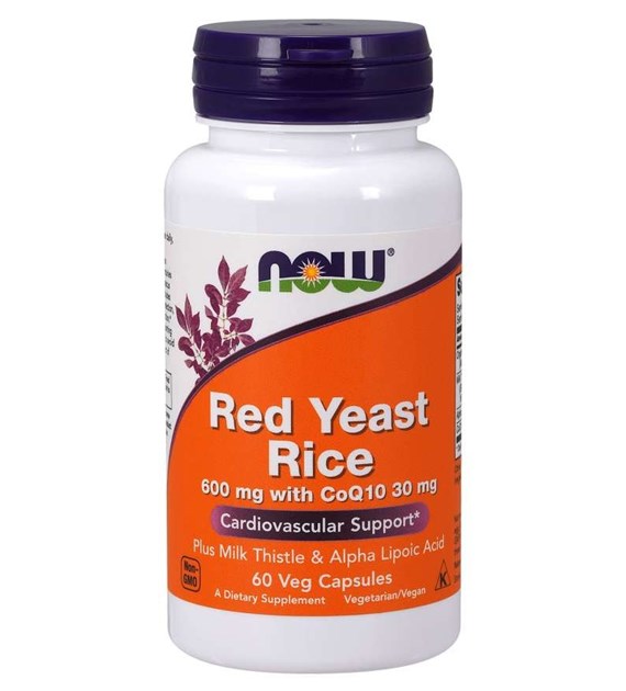 NOW FOODS Red Yeast Rice & Coq10 (60 vcaps)