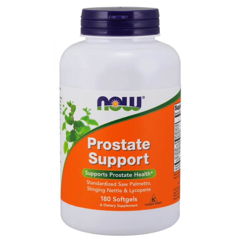 NOW FOODS Prostate Support - Wsparcie Prostaty (180 kaps.)