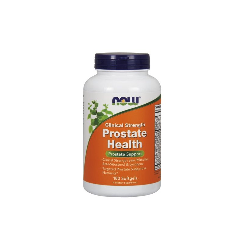 NOW FOODS Clinical Prostate Health - Kompleks na Prostatę (180 kaps.)