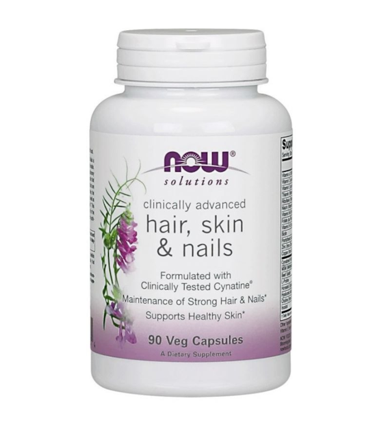 NOW FOODS Hair, Skin & Nails - Włosy, Skóra i Paznokcie (90 kaps.)