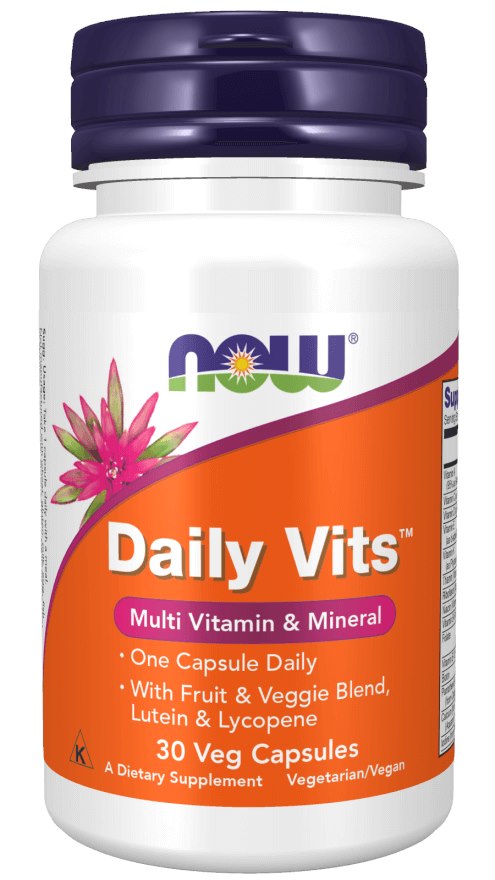 NOW FOODS Daily Vits - Witaminy i Minerały (30 kaps.)