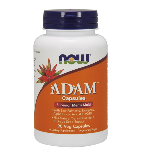 NOW FOODS Multiwitamina i Składniki Mineralne dla Mężczyzn ADAM (90 kaps.)