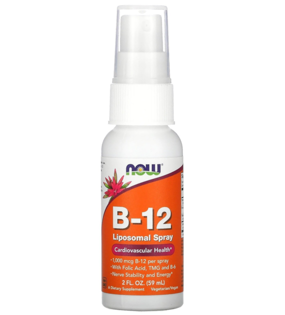 NOW FOODS B12 Liposomal Spray  (59 ml)
