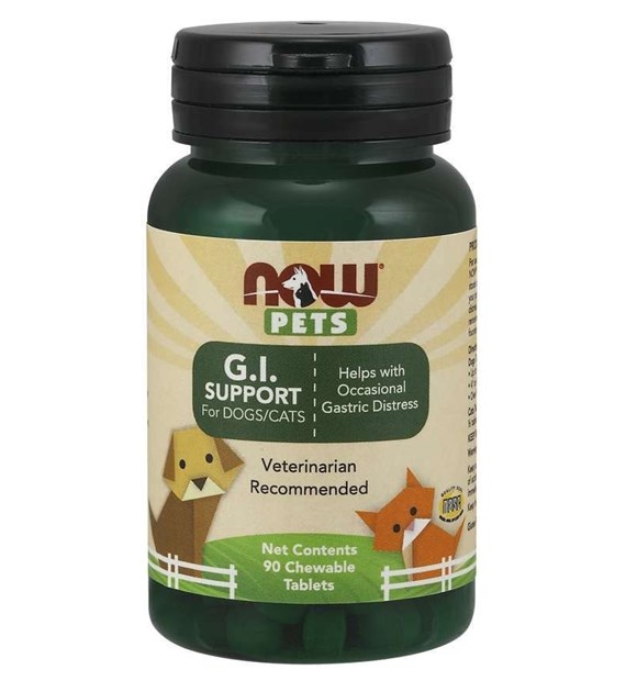 NOW PETS G.I. Support for Dogs/Cats (90 tabs)