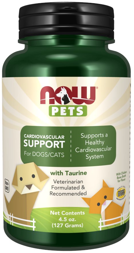 NOW PETS Cardiovascular Support for Dogs & Cats (127 g)