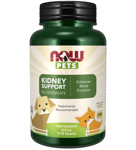 NOW PETS Kidney Support For Dogs/Cats (119 g)