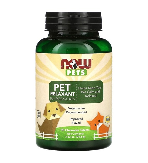 NOW PETS Pet Relaxant for Dogs/Cats (90 tabl.)