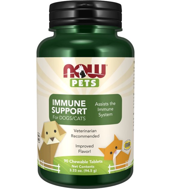 NOW PETS Immune Support Dogs & Cats (90 tabl.)
