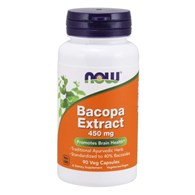 NOW FOODS Bacopa Extract, 450 mg (90 vcaps)