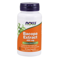 NOW FOODS Bacopa Extract, 450 mg (90 vcaps)
