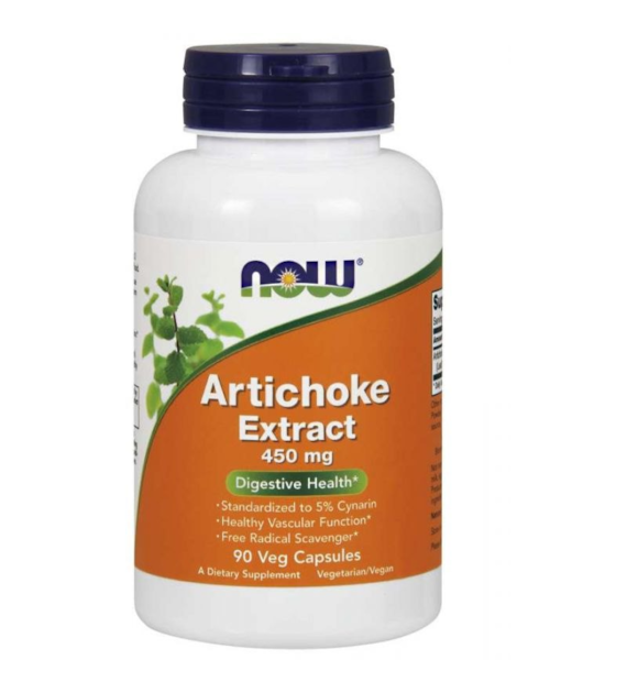 NOW FOODS Artichoke Extract - Karczoch ekstrakt 450 mg (90 kaps.)