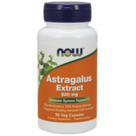 NOW FOODS Astragalus 70% Extract, 500 mg (90 vcaps)