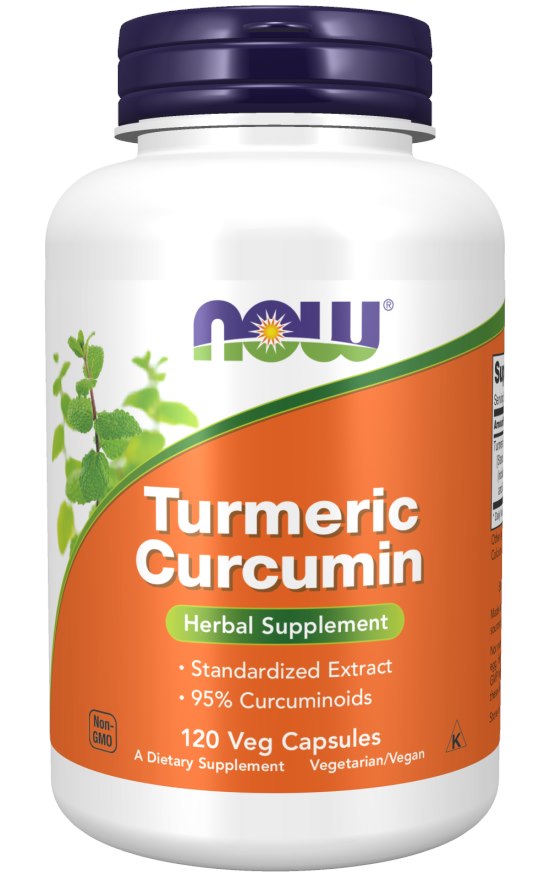 NOW FOODS Turmeric Curcumin 665 mg (120 kaps.)