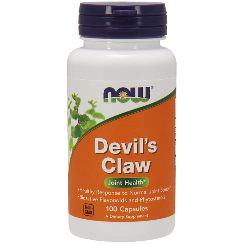 NOW FOODS Devil's Claw - Czarci Pazur (100 kaps.)
