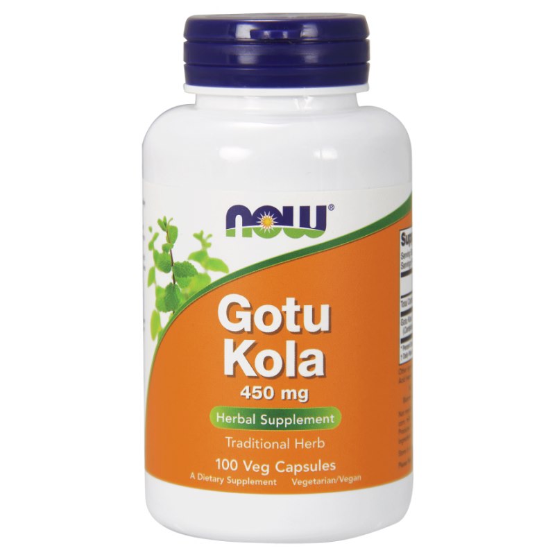 NOW FOODS Gotu Kola 450 mg (100 kaps.)